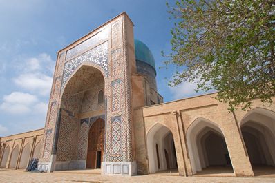 La mosquée Kok-Goumbaz, Chakhrisiabz