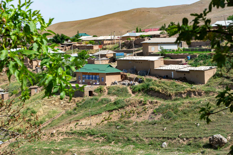Langar settlement near Shakhrisabz