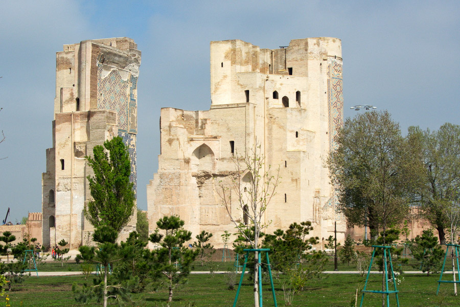 Дворец Ак-Сарай в Шахрисабзе