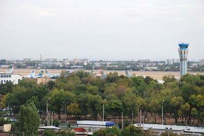L'aéroport Tachkent