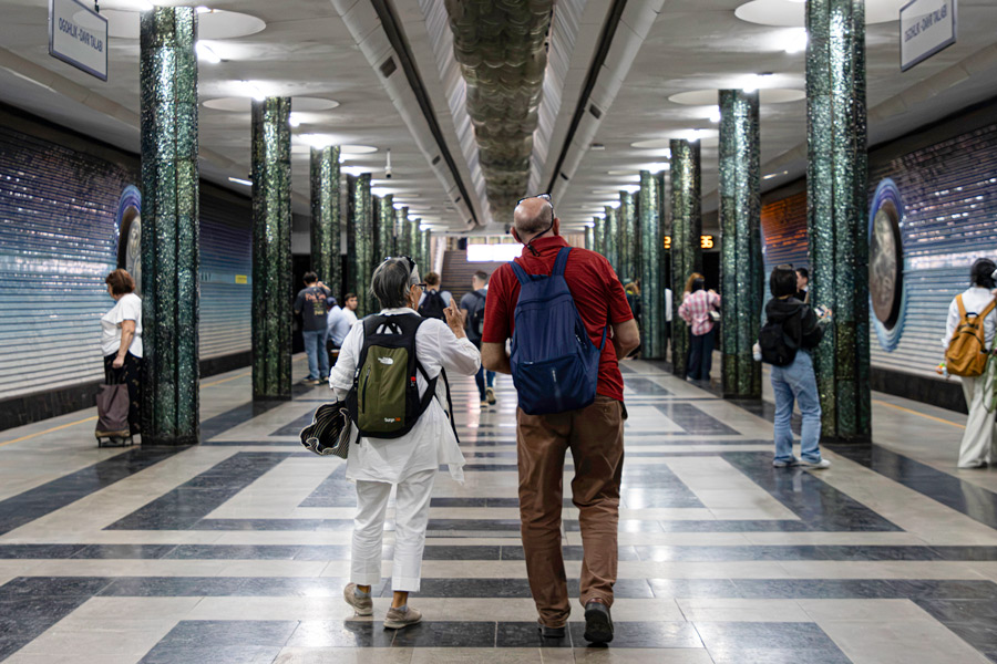 Kosmonavtlar Station, Tashkent Metro Kosmonavtlar Station, Tashkent Metro