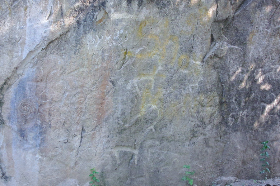 Hodjikent petroglyphs near Tashkent