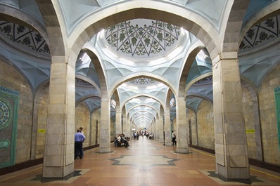 Станция Алишера Навои, метро Ташкента