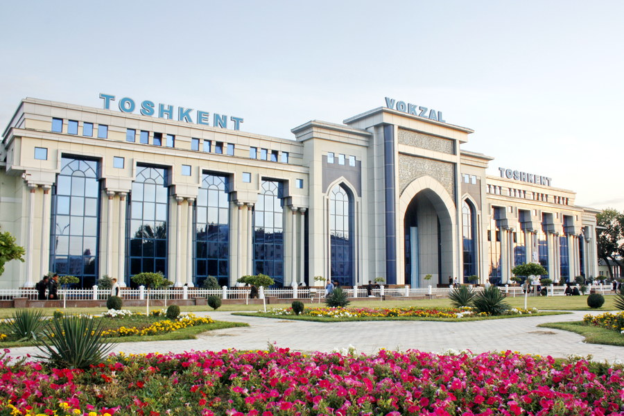 La gare de Tachkent