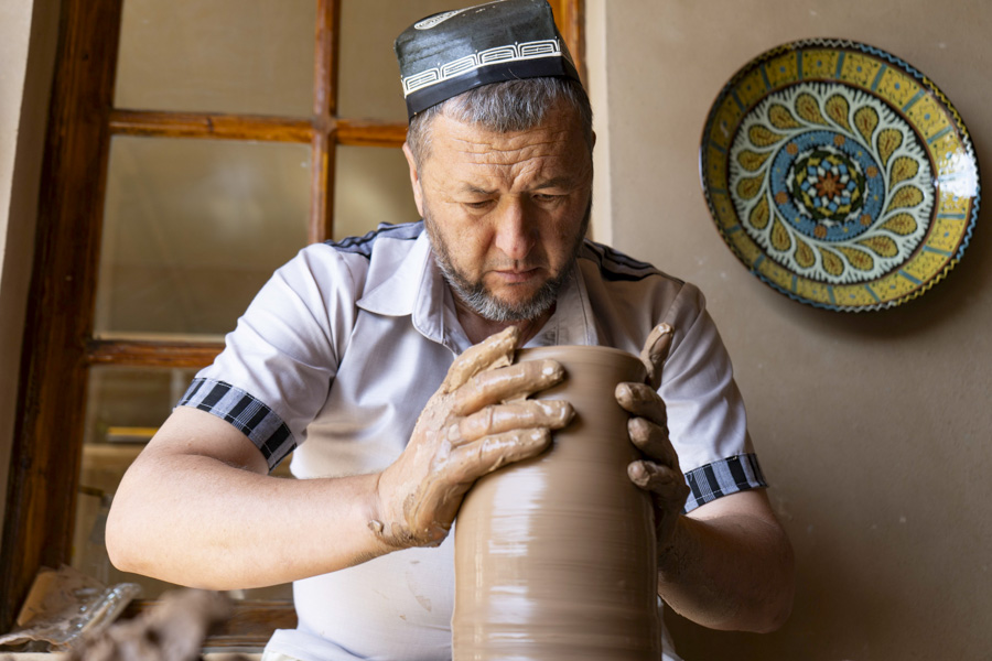 Pottery Workshop, Risola Handicraft Center, Tashkent