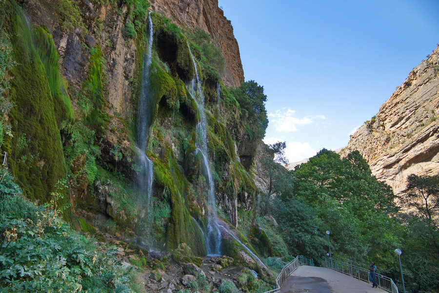 Сангардакский водопад, окрестности Термеза