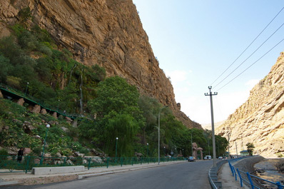 Sangardak Waterfall, Uzbekistan