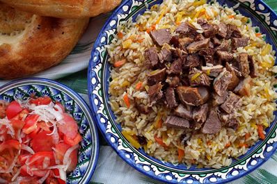 Pilaf, label de la cuisine ouzbèkee