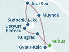 Tour map