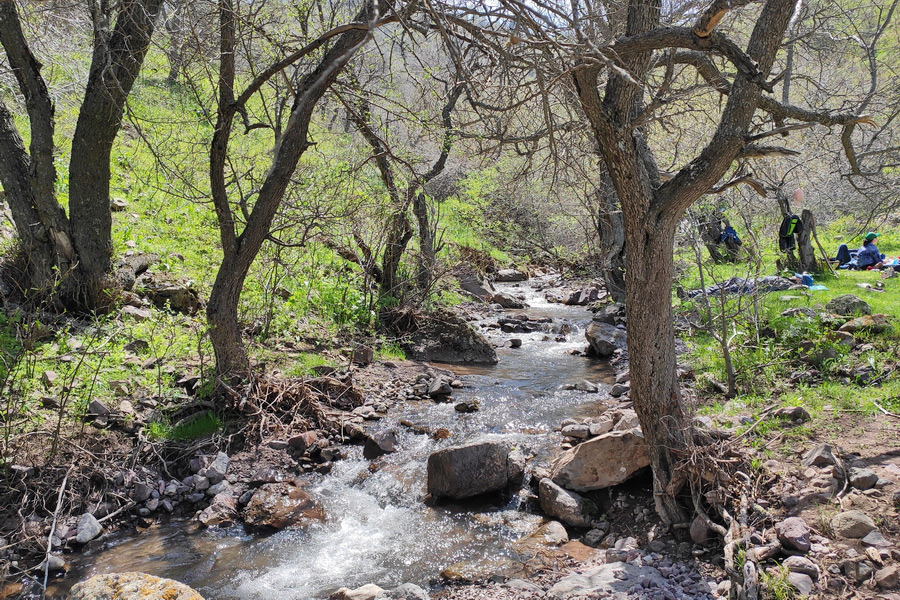 Picnic near Bulaksu River