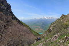 Descent along Bulaksu Gorge
