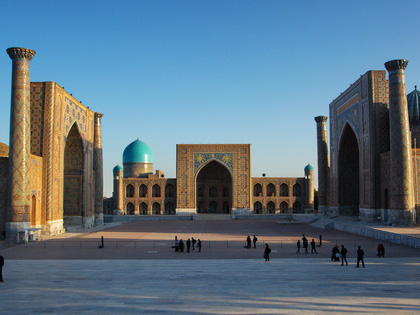 Fünf Stans von Zentralasien Reise