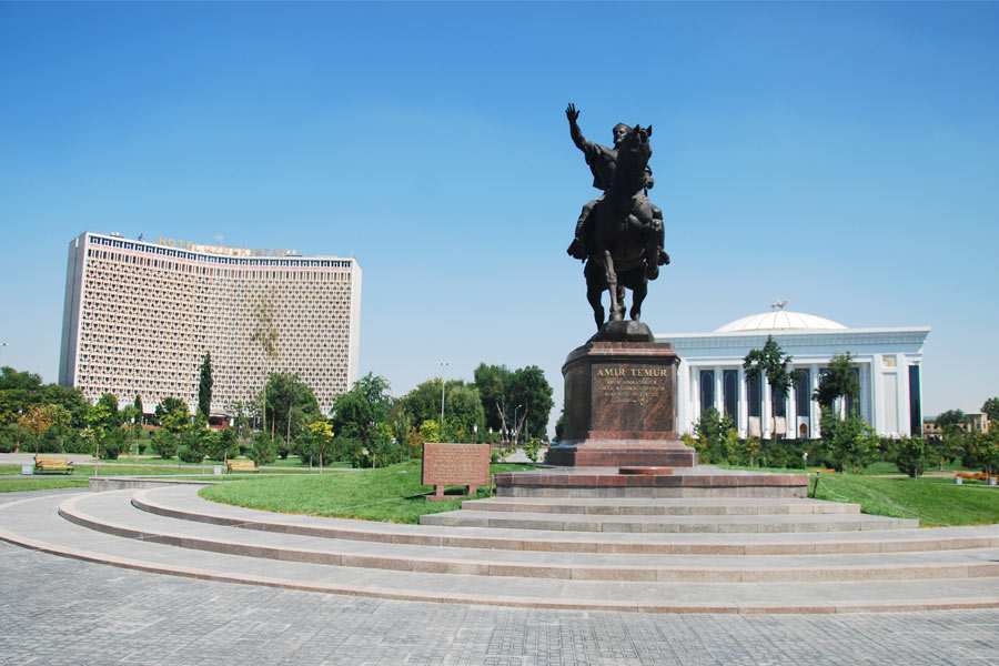 Amir Timur Square, Tashkent, Uzbekistan