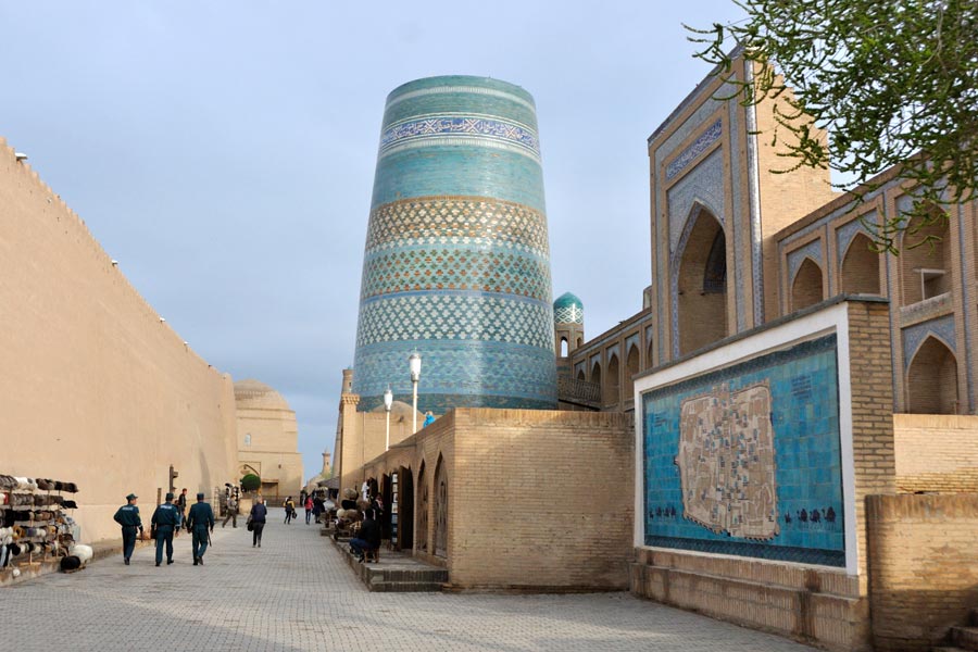 Kalta-Minor Minaret, Khiva, Uzbekistan