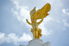 Monument of Neutrality, Ashgabat, Turkmenistan