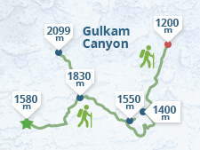 Tour map