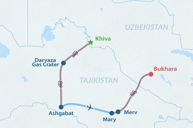 Карта маршрута