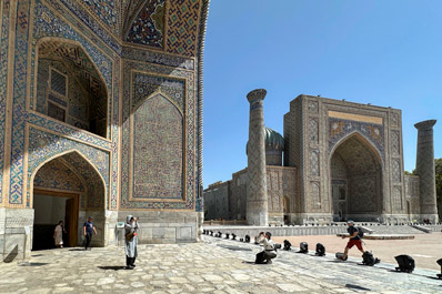 Place du Registan, Samarcande