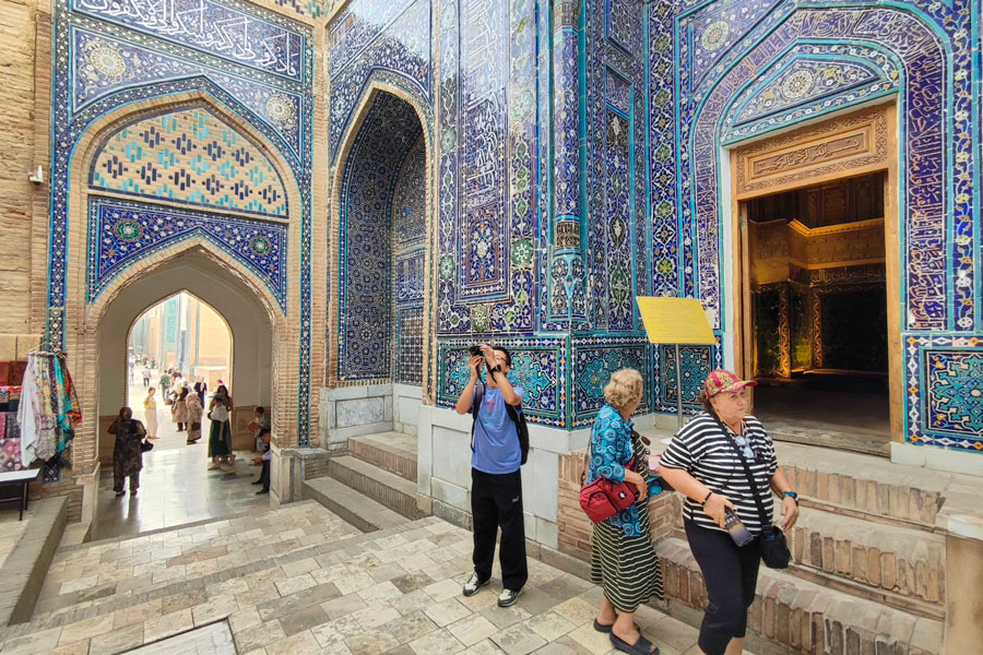 Shakhi-Zinda Necropolis, Samarkand