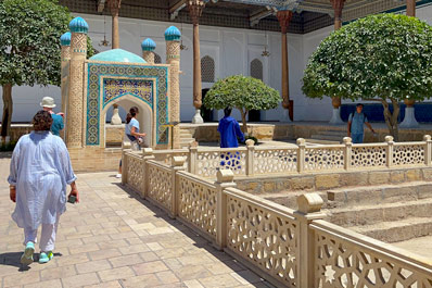 Mausoleum of Bakhouddin Naqshbandi near Bukhara