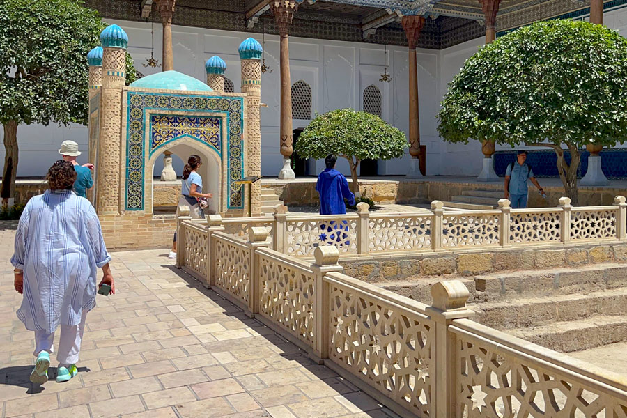 Mausoleum of Bakhouddin Naqshbandi near Bukhara