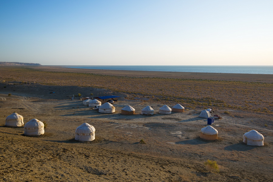 Yurt camp