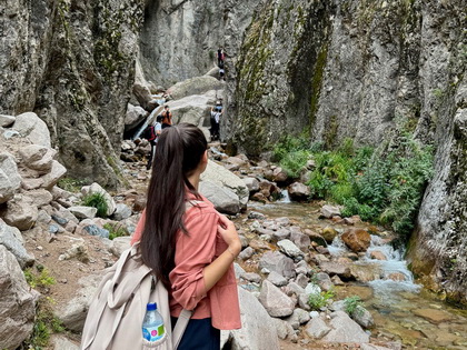Reise zum Gulkam Schlucht