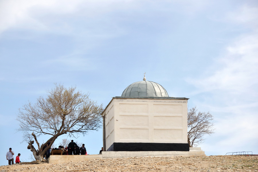 Mosque on hill