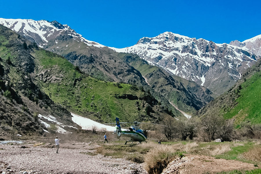 Landing on Urungach