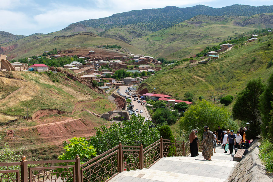 View of Langar settlement