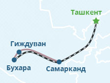 Tour map
