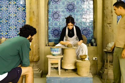 Workshop of Rustam Usmanov, Rishtan