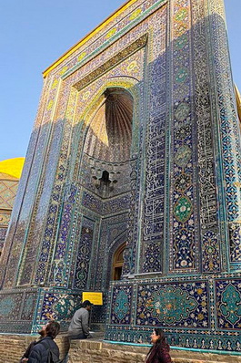 Shakhi-Zinda Necropolis, Samarkand