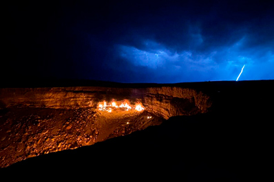 Darvaza Gas Crater