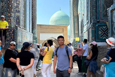 Shakhi-Zinda Necropolis, Samarkand