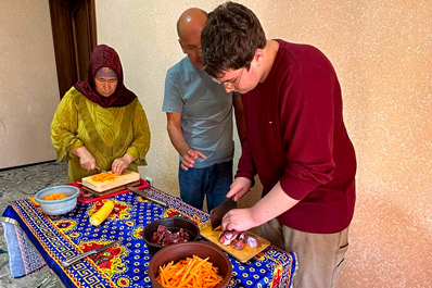 Cooking with a Local Family, Uzbekistan