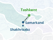 Circuit à Samarkand et à Chakhrissabz