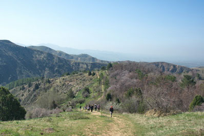 Camino a la cueva