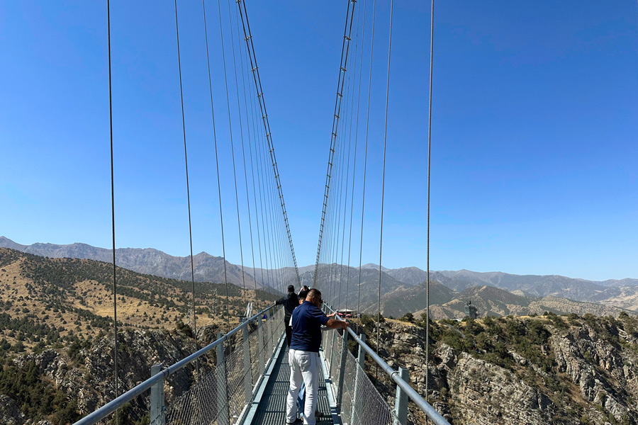Zaamin Suspension Bridge