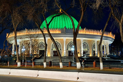 Evening in Tashkent