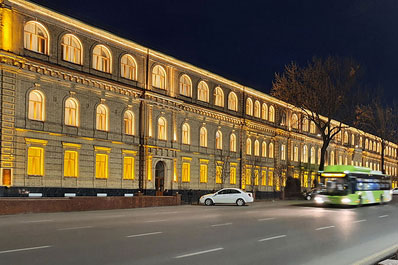 Evening in Tashkent