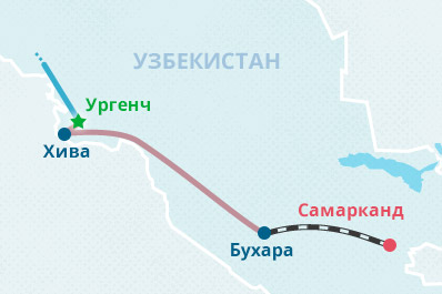 Тур в Узбекистан из Москвы - 7 дней