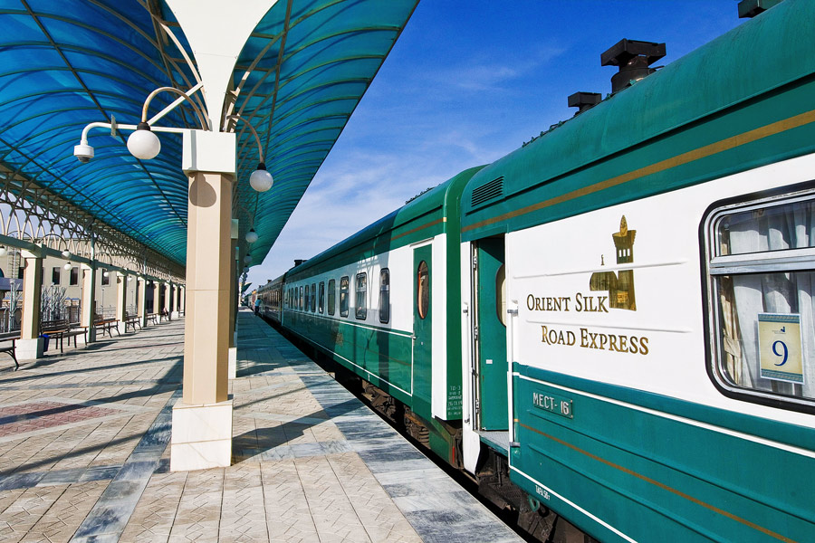 Les circuits en train en Ouzbékistan