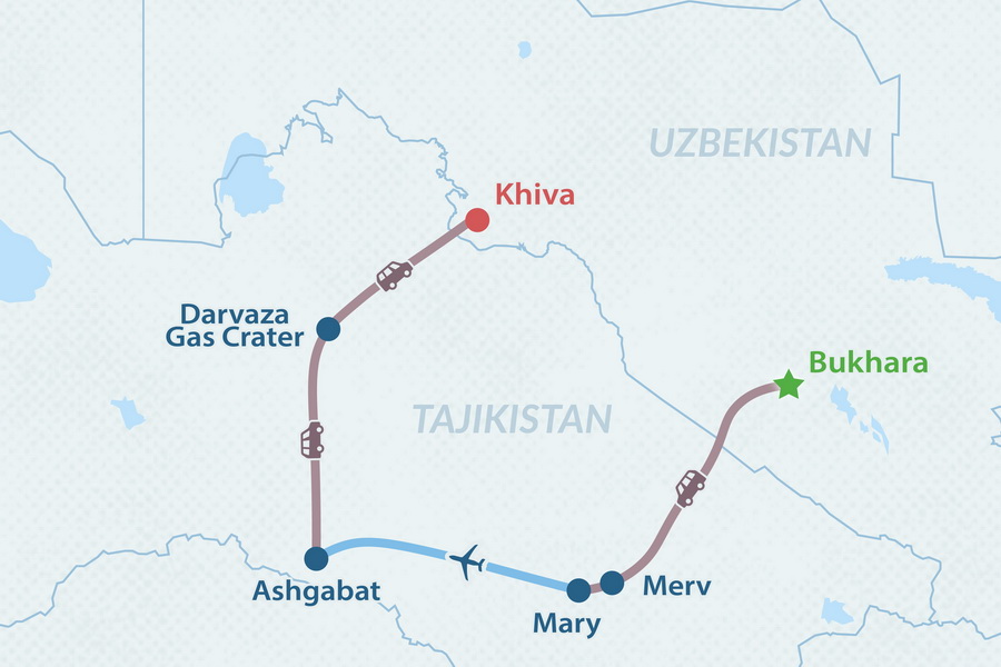 Карта маршрута
