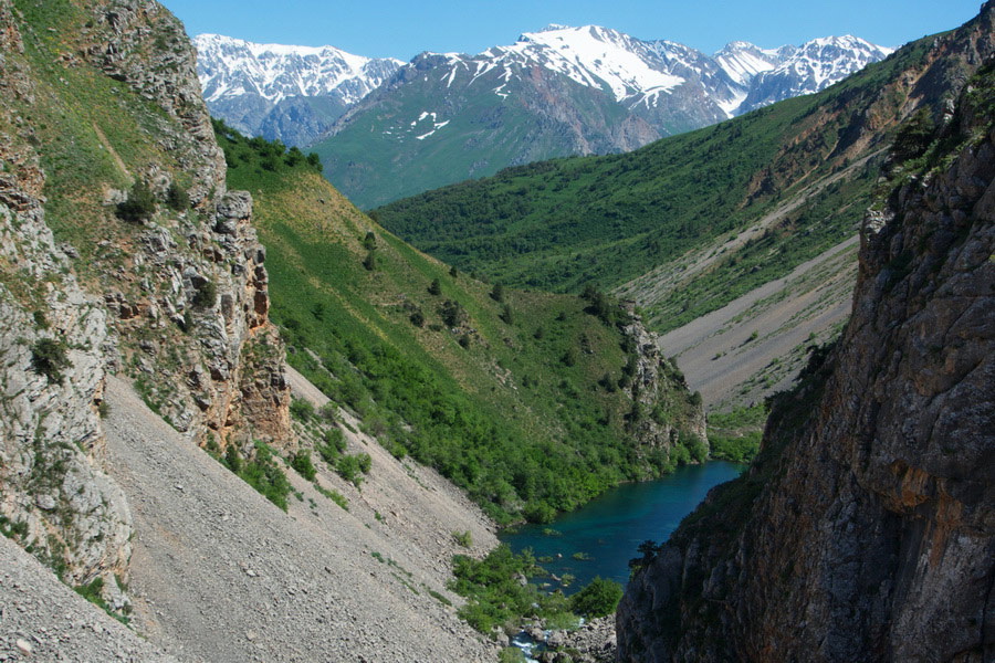 View from Trail to Lower Lake