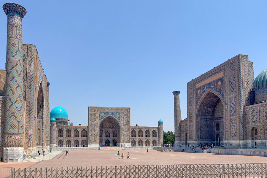 Place du Registan, Samarcande