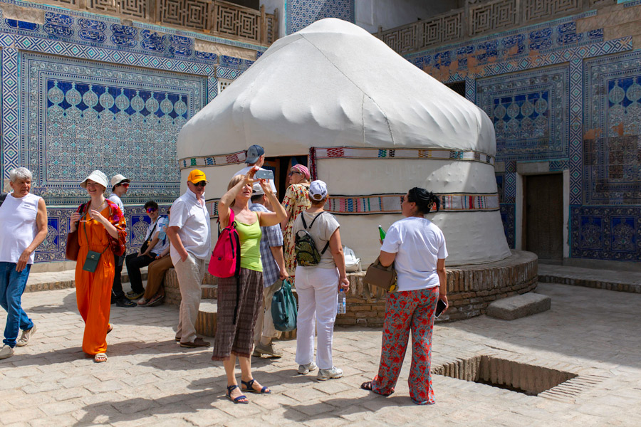 Palacio Tash-Khovli, Jiva