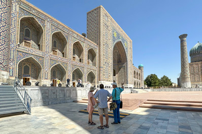 Площадь Регистан, Самарканд