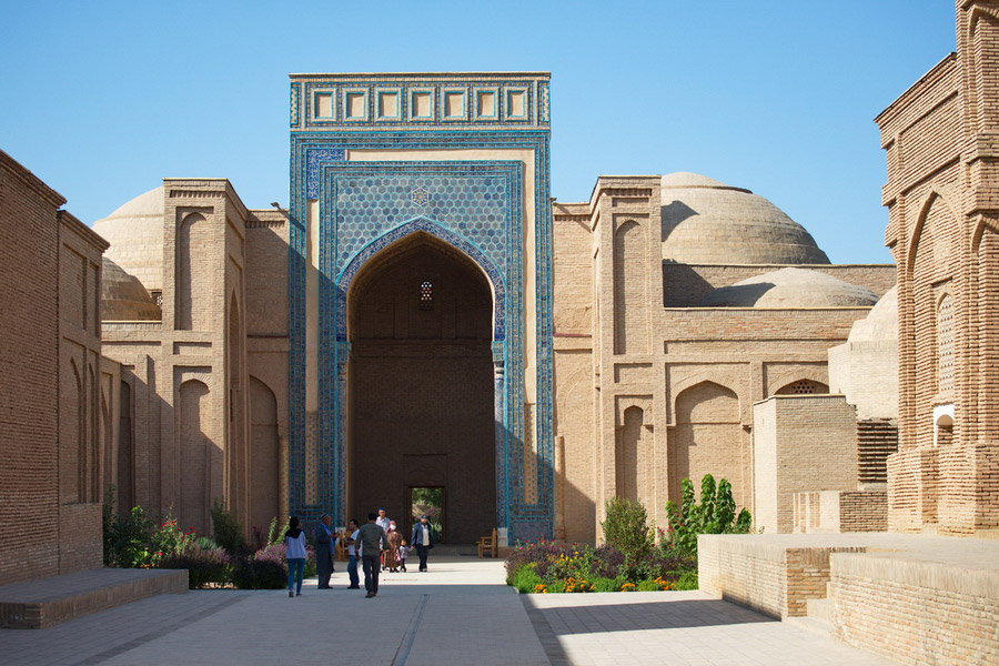 Les tours en ville d’Ouzbékistan