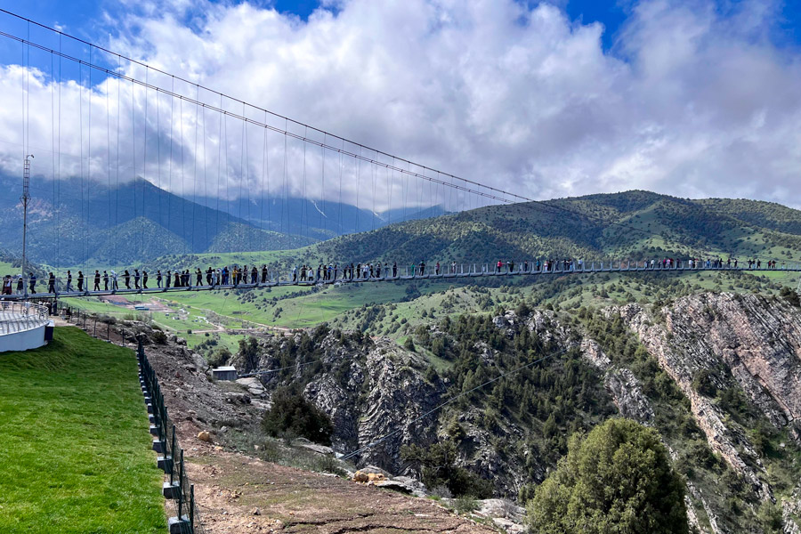 Zaamin Suspension Bridge